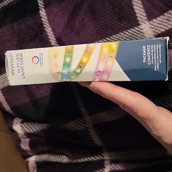 Vivitar 10ft Gaming LED Light Strip with Remote NIB - Picture 4 of 5